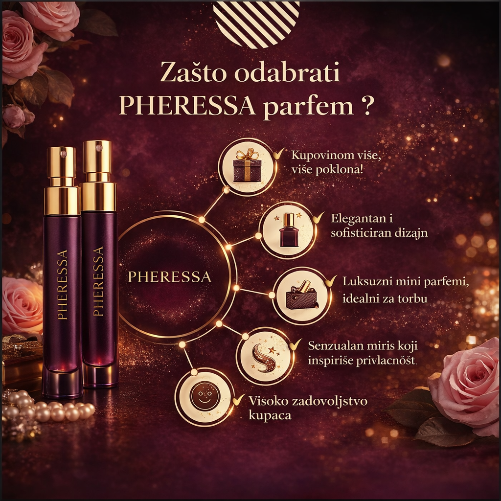 PHERESSA – Ženski parfem inspirisan feromonskim notama